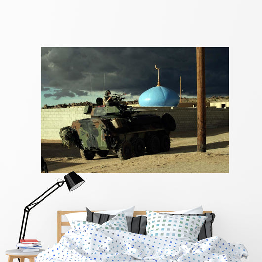 Light Armored Vehicle Commander Wall Decal