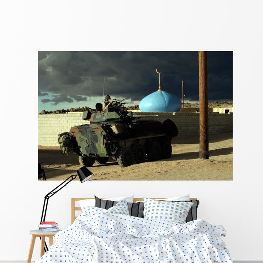 Light Armored Vehicle Commander Wall Decal