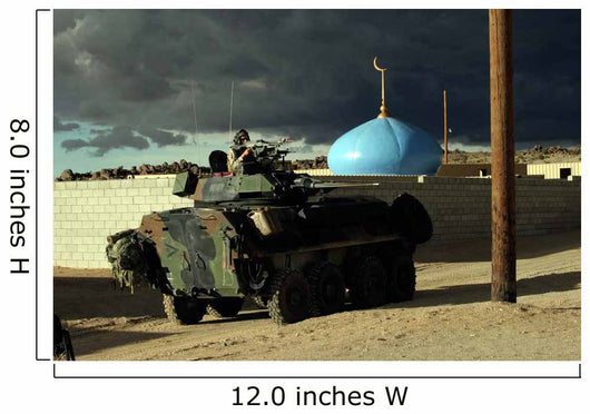 Light Armored Vehicle Commander Wall Decal