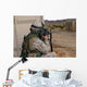 Infantry Scout Sights-in around Wall Decal