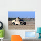 Humvee Filled with Marines Wall Decal