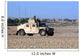 Humvee Filled with Marines Wall Decal