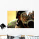 Airman Dons Gas Mask Wall Decal