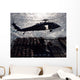 Mh-60s Seahawk Helicopter Conducts Wall Decal