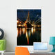 Holiday Lights Shine from Wall Decal