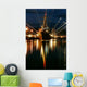 Holiday Lights Shine from Wall Decal