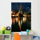 Holiday Lights Shine from Wall Decal
