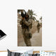 Machine Gunner Uses His Wall Decal