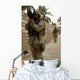 Machine Gunner Uses His Wall Decal