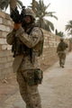 Machine Gunner Uses His Wall Decal
