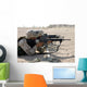 Marine Fires Their M16a2 Wall Decal