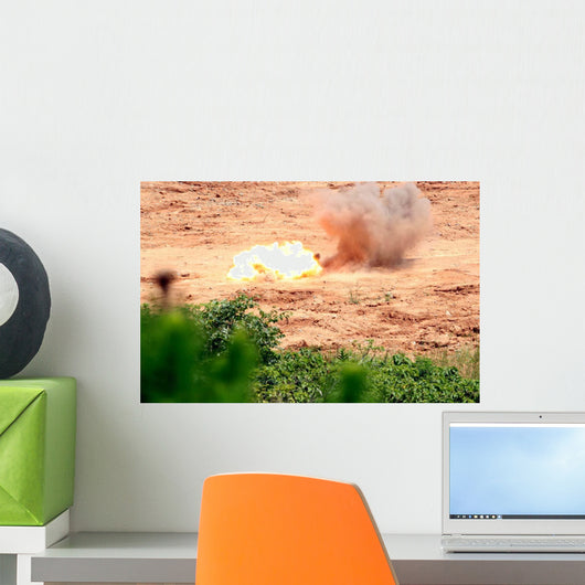 Ten Half-pound Blocks Tnt Wall Decal