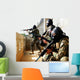 Fire Team Returns Fire Wall Decal Design 2