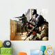 Fire Team Returns Fire Wall Decal Design 2