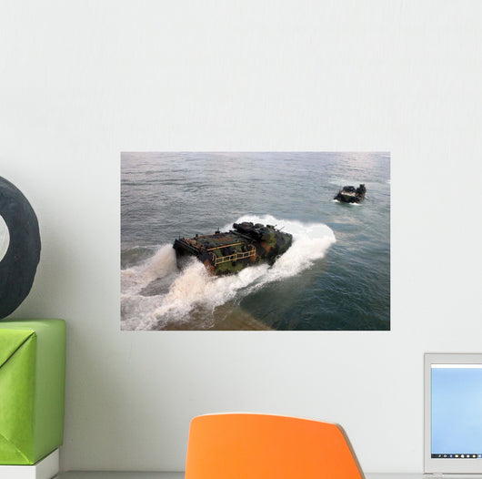 Amphibious Assault Vehicle Wall Decal Design 5