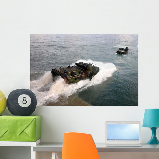 Amphibious Assault Vehicle Wall Decal Design 5