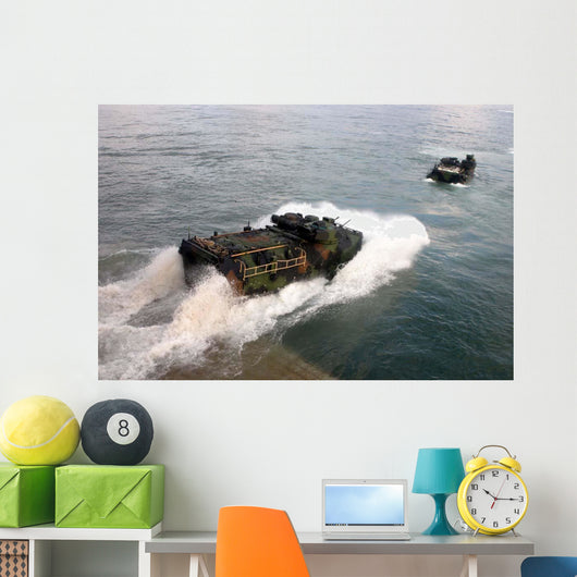 Amphibious Assault Vehicle Wall Decal Design 5