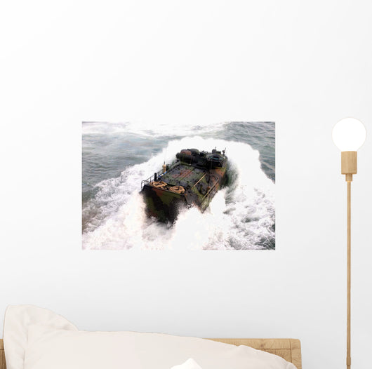 Amphibious Assault Vehicle Wall Decal Design 4