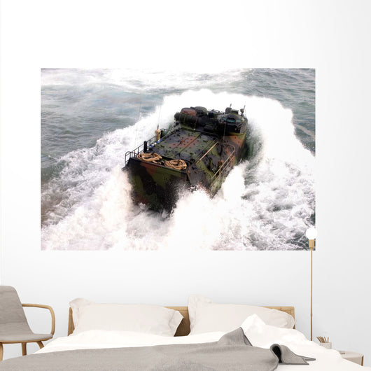 Amphibious Assault Vehicle Wall Decal Design 4