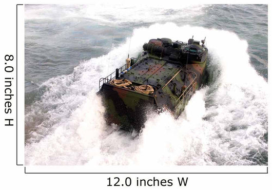 Amphibious Assault Vehicle Wall Decal Design 4
