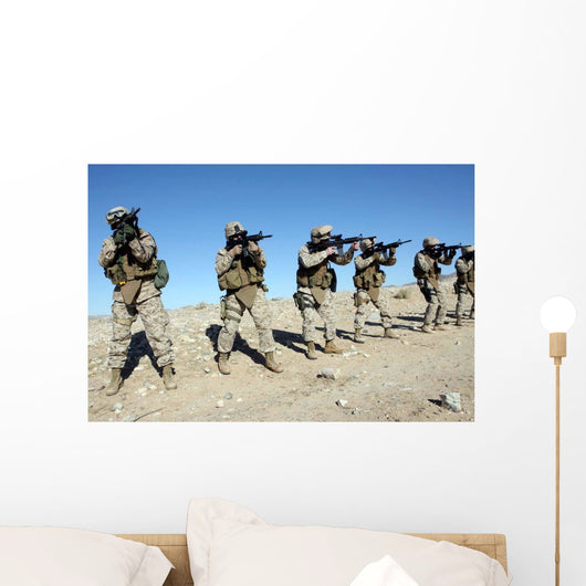 Military Transition Team Members Wall Decal