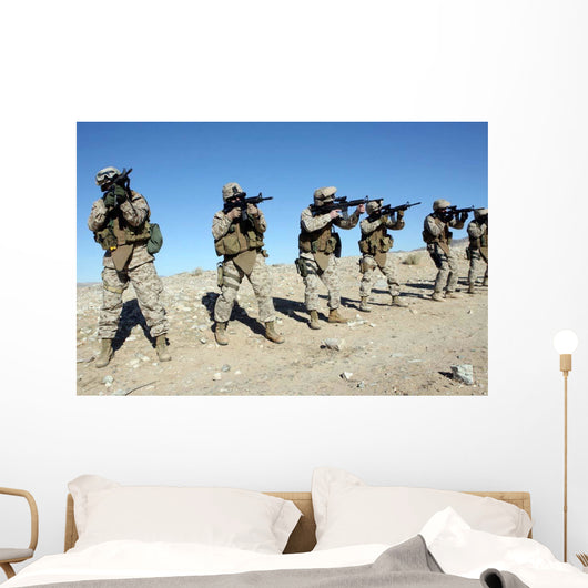 Military Transition Team Members Wall Decal