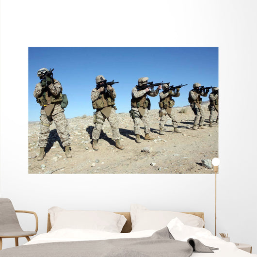 Military Transition Team Members Wall Decal