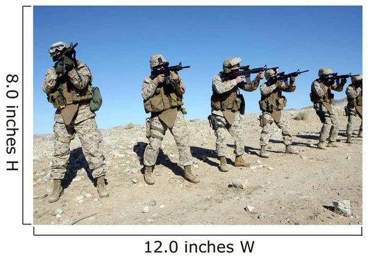 Military Transition Team Members Wall Decal