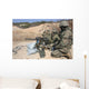 Soldier Fires Mk19 40mm Wall Decal