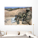 Soldier Fires Mk19 40mm Wall Decal