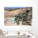 Soldier Fires Mk19 40mm Wall Decal