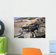 Corpsman Fires M249 Squad Wall Decal