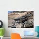 Corpsman Fires M249 Squad Wall Decal