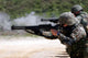 Marines Firing Shotguns Wall Decal