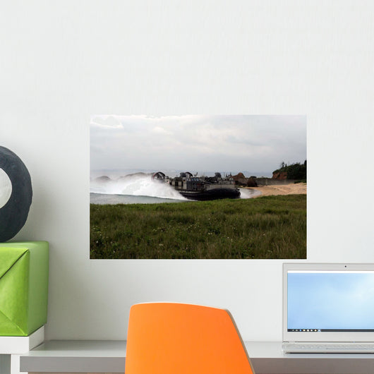 Landing Craft Air Cushion Wall Decal Design 1