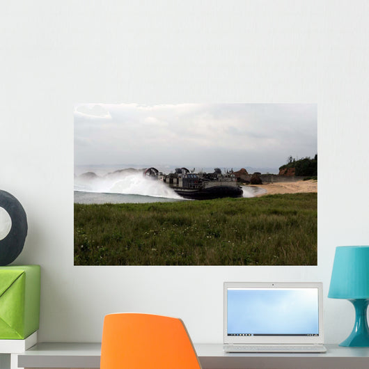Landing Craft Air Cushion Wall Decal Design 1
