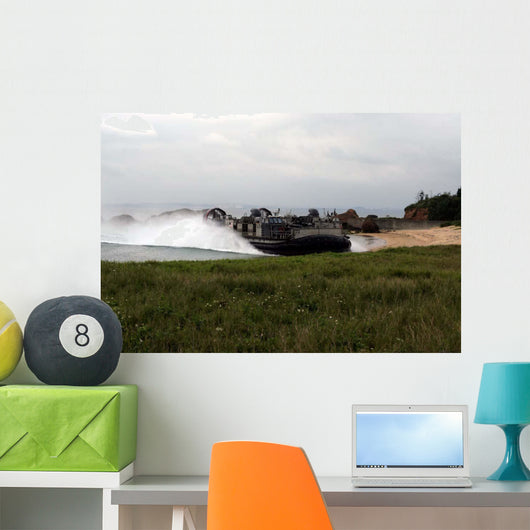 Landing Craft Air Cushion Wall Decal Design 1
