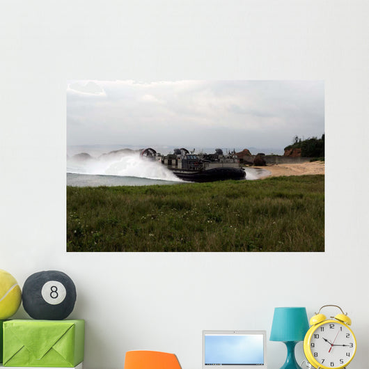 Landing Craft Air Cushion Wall Decal Design 1