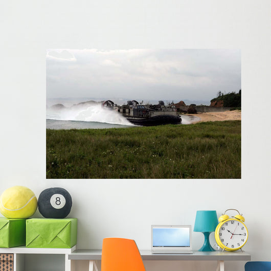 Landing Craft Air Cushion Wall Decal Design 1
