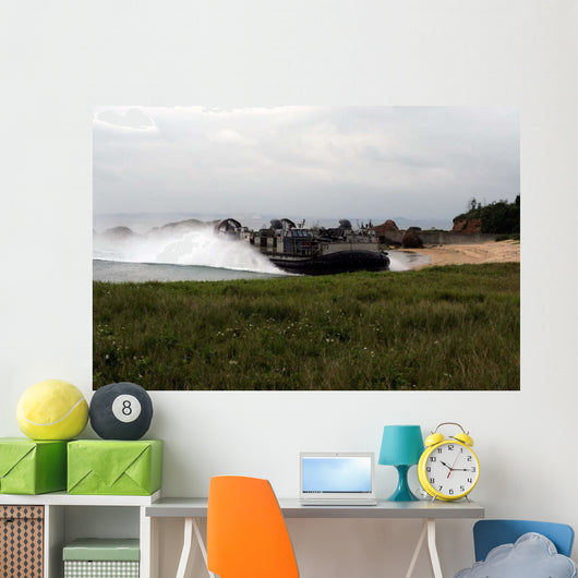 Landing Craft Air Cushion Wall Decal Design 1
