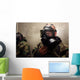 Field Radio Operator Clears Wall Decal