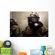 Field Radio Operator Clears Wall Decal