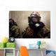 Field Radio Operator Clears Wall Decal