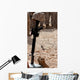 Boots Helmet Rifle and Wall Decal