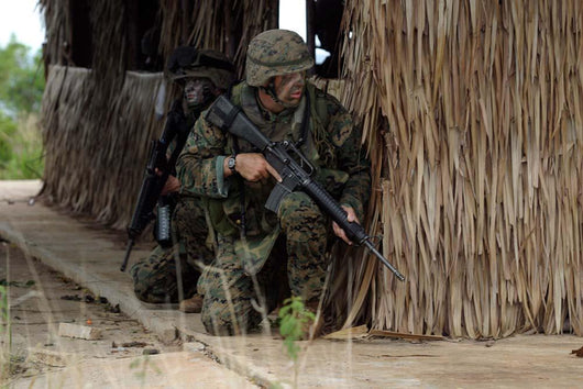 Us Marines Prepare to Wall Decal