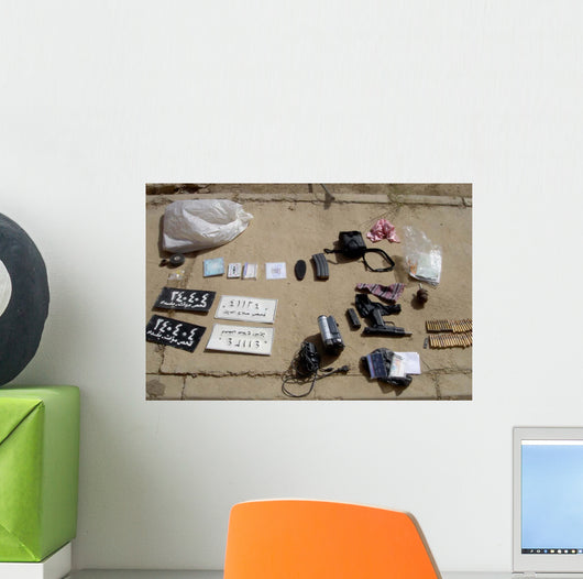 Assortment Improvised Explosive Device Wall Decal