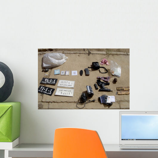 Assortment Improvised Explosive Device Wall Decal