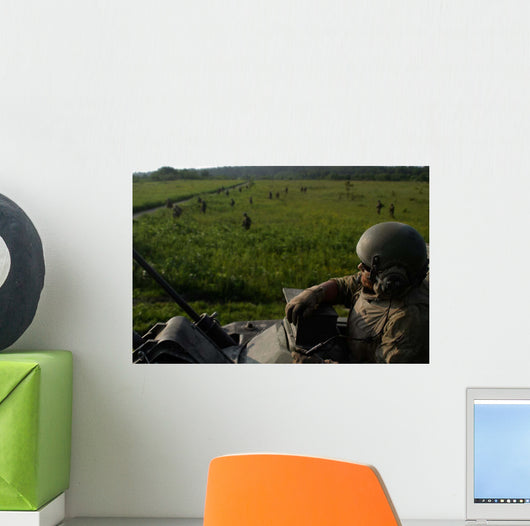 Marine Looks from Turret Wall Decal