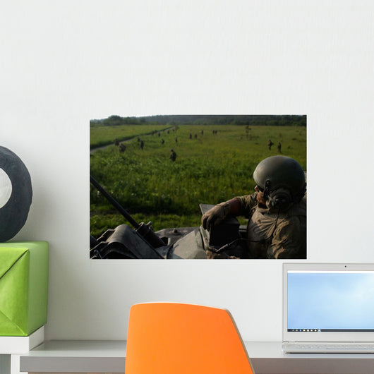 Marine Looks from Turret Wall Decal