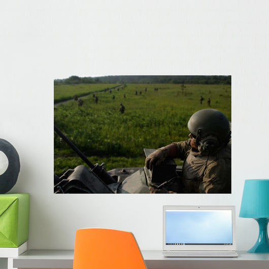 Marine Looks from Turret Wall Decal